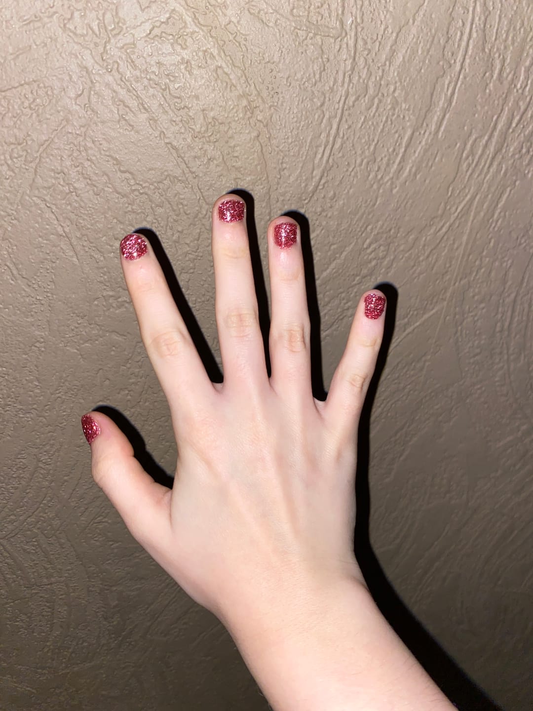 Customer photo review of Pink Lemonade Dipping Powder