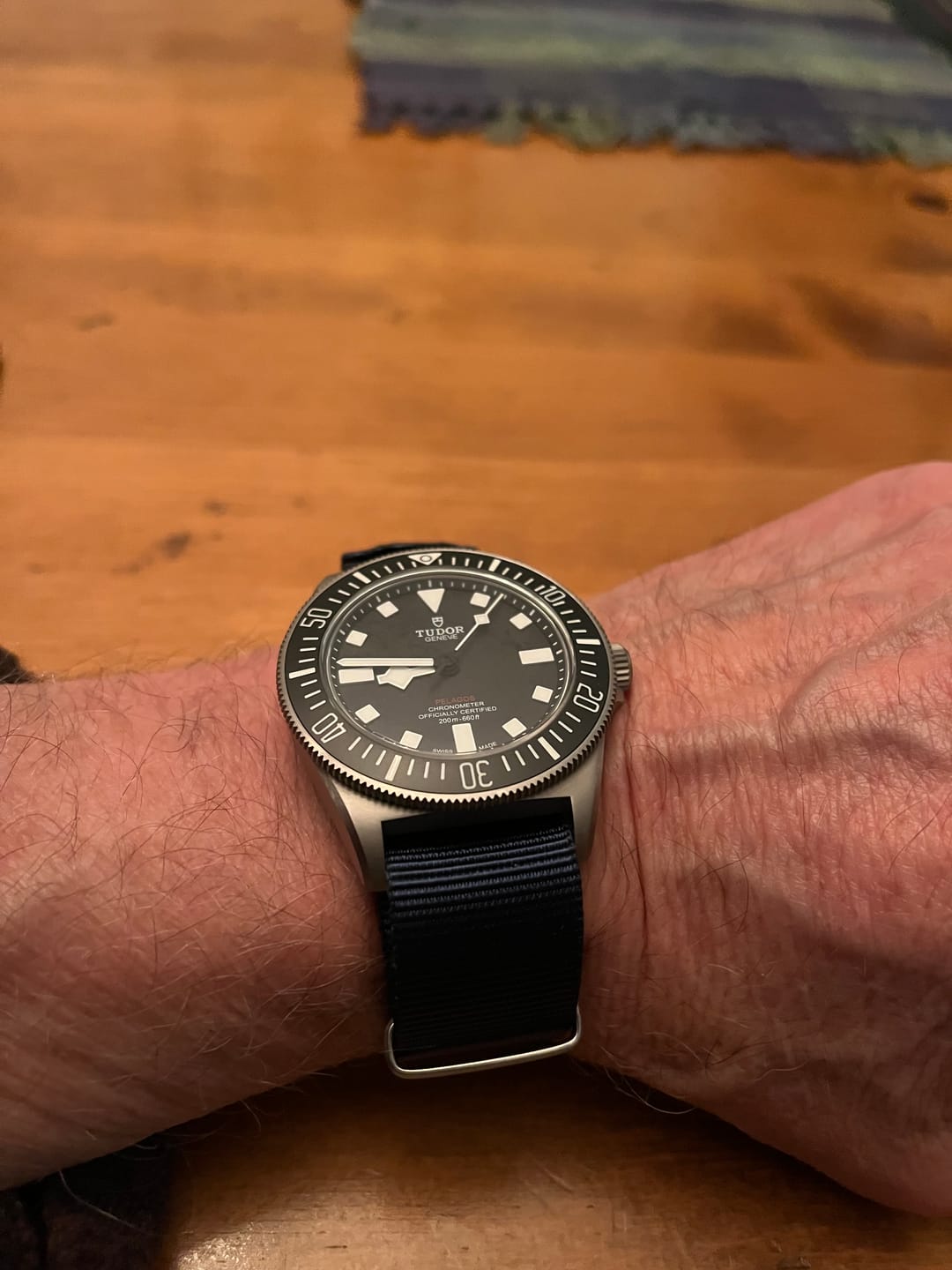 Customer photo review of Blue Nylon Single-Piece