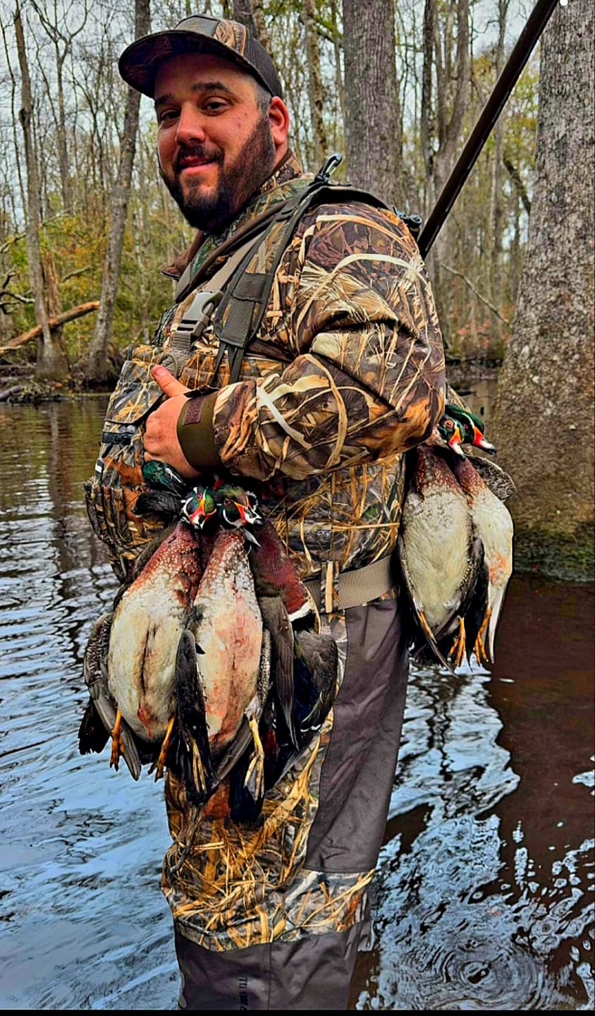 Customer photo review of AquaWade Pro Insulated Duck Waterfowl Hunting Breathable Chest Waders
