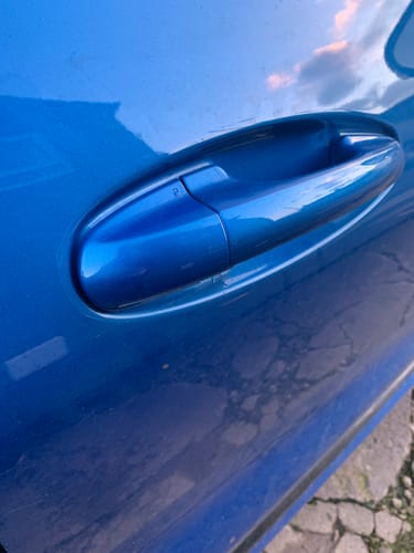 Customer photo review of Standard Door Handle Lock Cover Mk8/8.5 Fiesta / Mk2 Puma