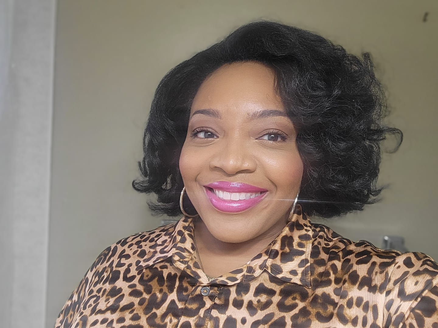Customer photo review of Sensationnel Instant Weave Curls Kinks & CO Synthetic Half Wig - BOSS LADY/TOP LADY