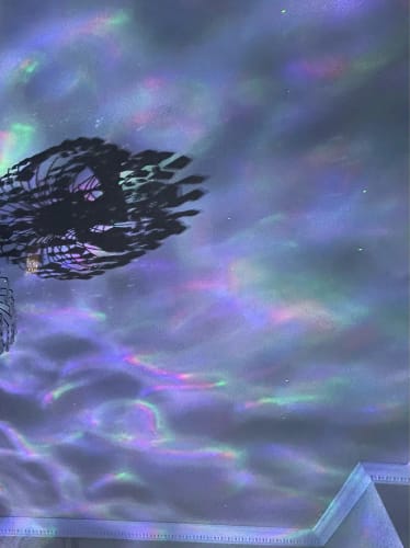 Customer photo review of Aurora Projector