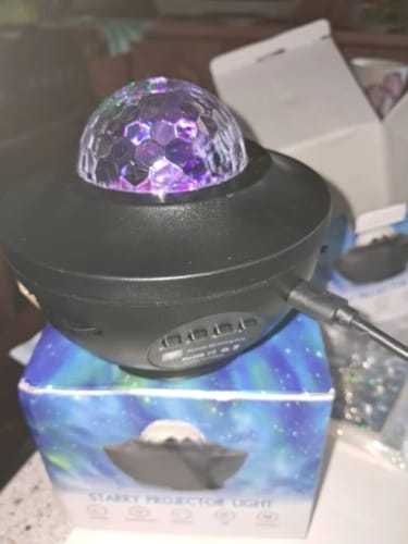 Customer photo review of Aurora Projector