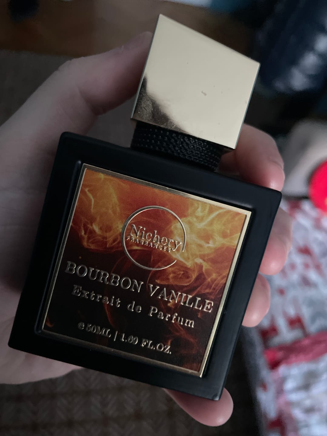 Customer photo review of Nichery Bourbon Vanille Extrait de Parfum - Unisex 50ml