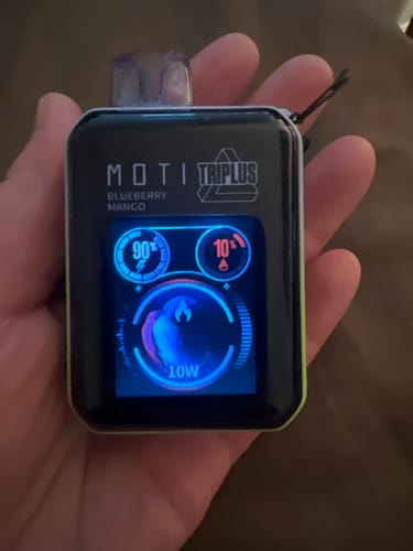 Customer photo review of MOTI Triplus 20K Disposable Vape  (5%, 20000 Puffs)