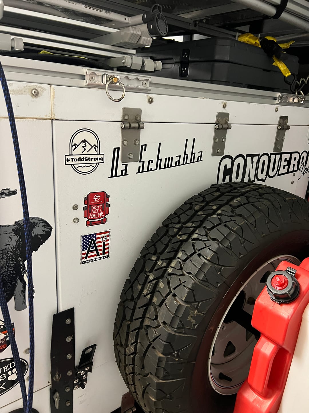 Customer photo review of FlipFuel® Backpack Sticker