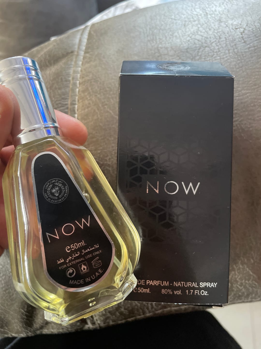 Customer photo review of Rave Now Black 50ml