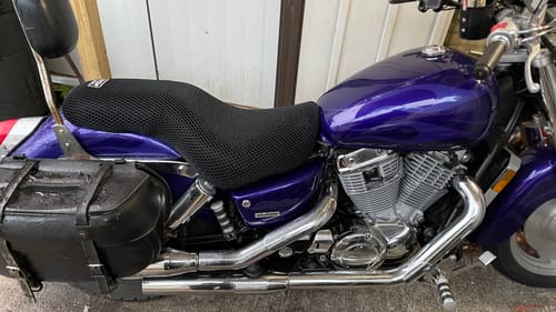 Customer photo review of Wind Rider Seat Cover