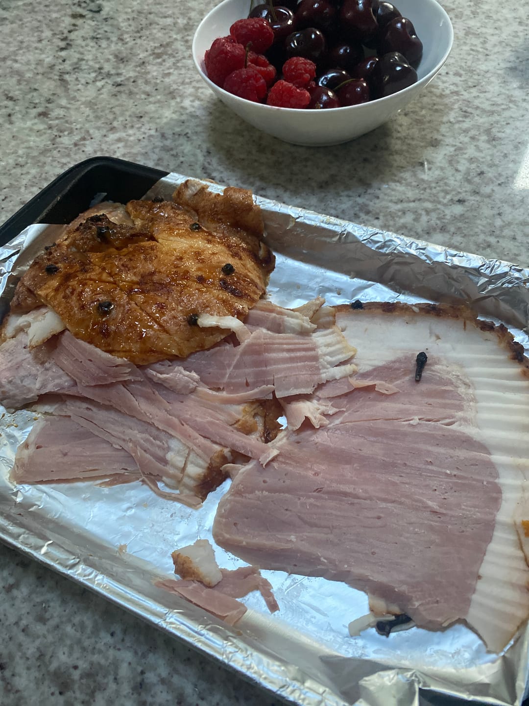 Customer photo review of Free Range Half Ham Glazed