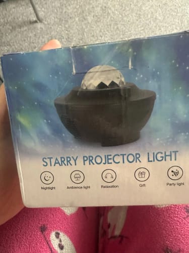 Customer photo review of Aurora Projector