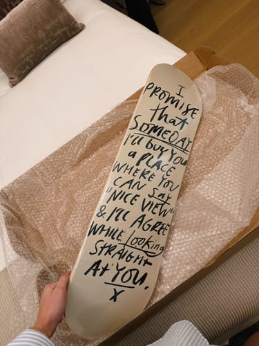 Customer photo review of NICE VIEW – OFF WHITE
