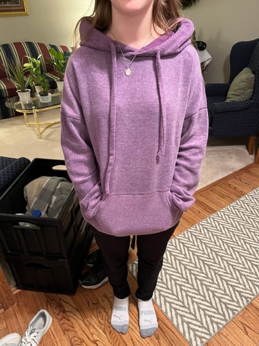 Customer photo review of Cloud Cotton Hoodie