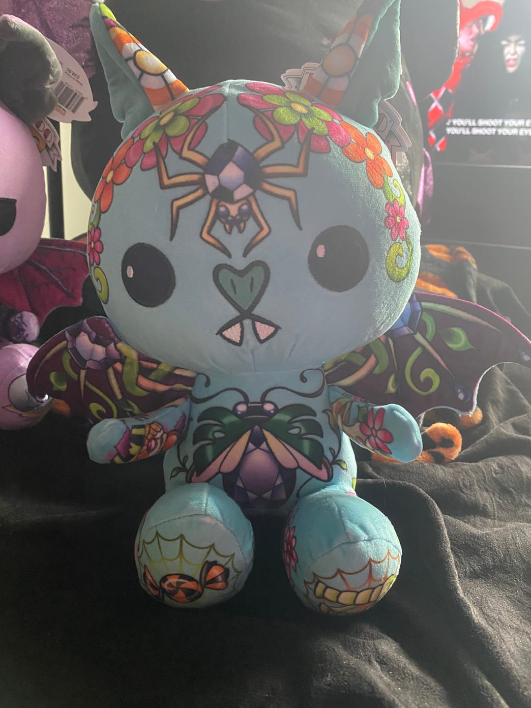 Customer photo review of Sapphire the Bat Plushie