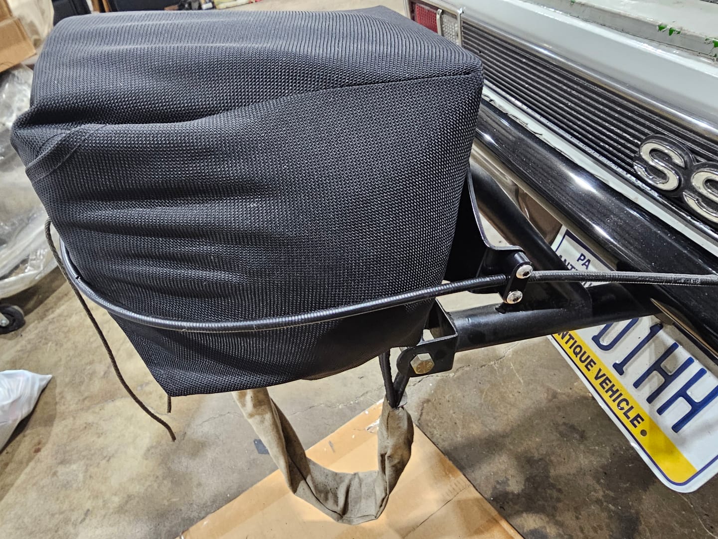 Customer photo review of Motion Raceworks Parachute Cable Holder 14-00007