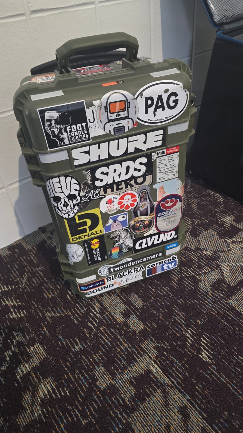 Customer photo review of Square Stickers