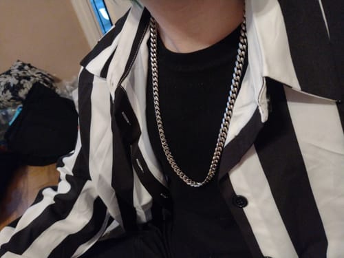 Customer photo review of 8MM MINI CUBAN CHAIN