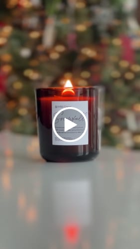 Customer video review of Snowfall Candle