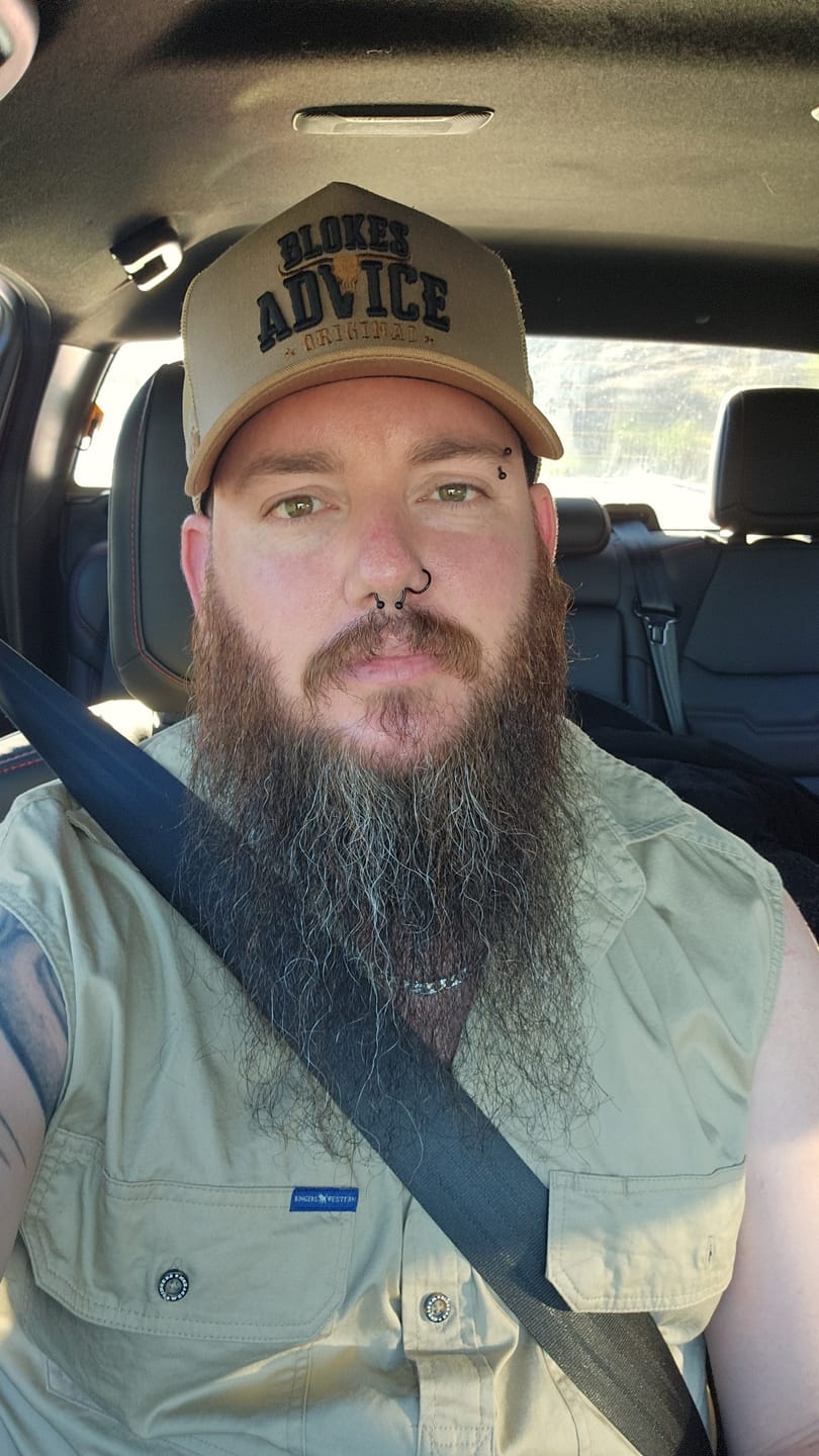 Customer photo review of Country Trucker Cap - Tan