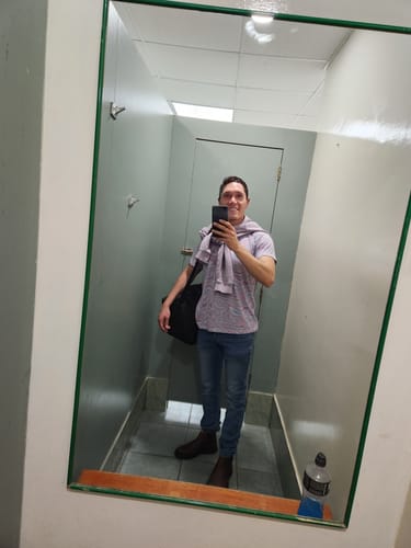 Customer photo review of Botín Original 2.0 Café Rústico Hombre