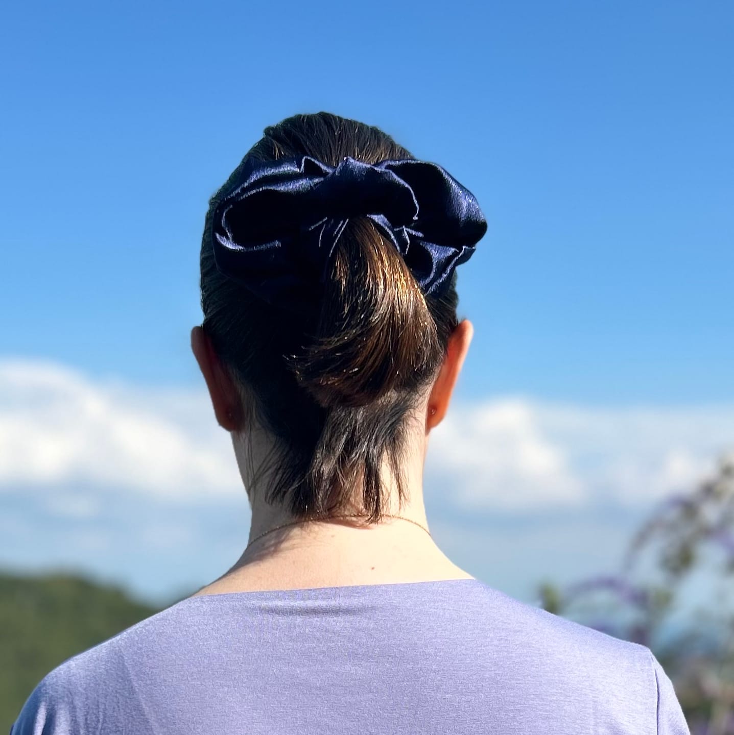 Customer photo review of Scrunchies Medianas - Satin