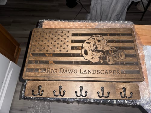 Customer photo review of CUSTOM DESIGN THAT FITS YOUR EXACT NEEDS!