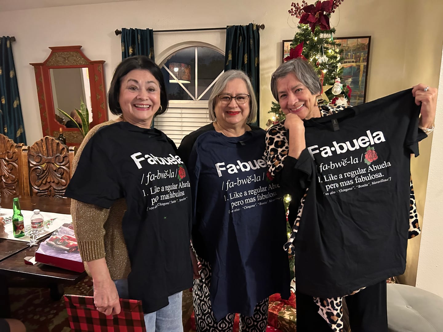 Customer photo review of Fabuela Fabulosa Abuela T-Shirt
