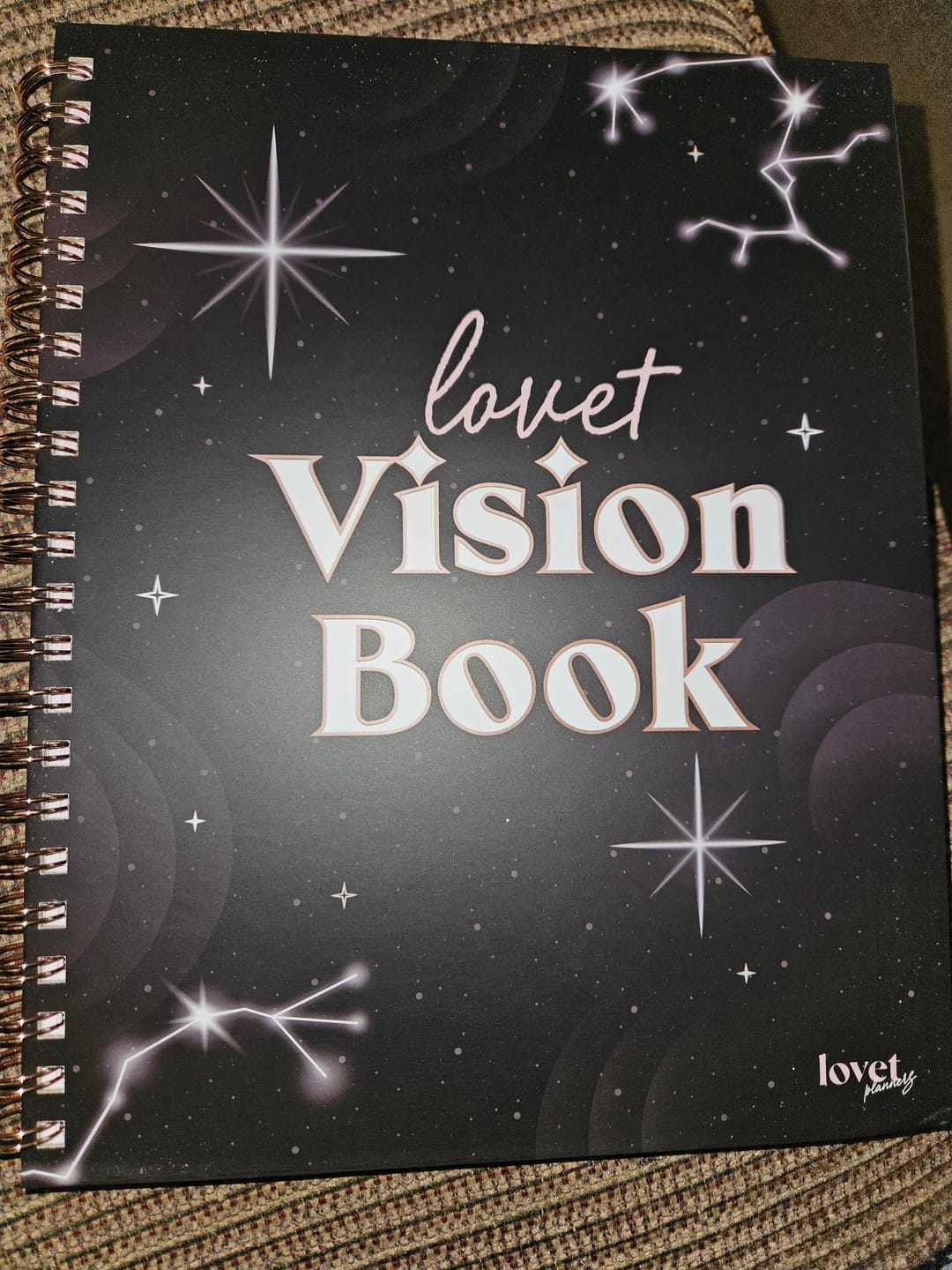 Customer photo review of Vision Power Book LUXE [BLACK]