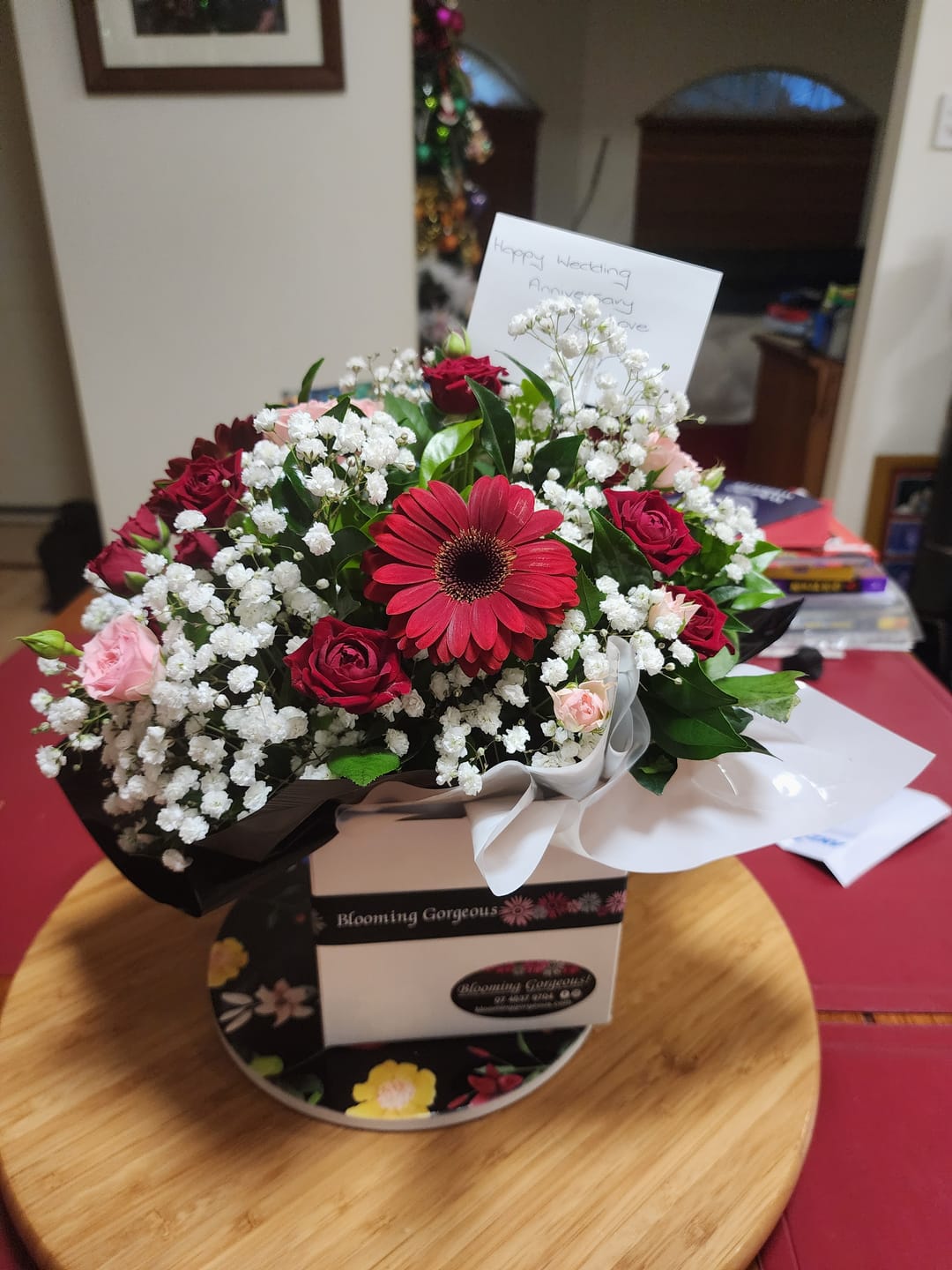 Customer photo review of Designer's Choice Arrangement