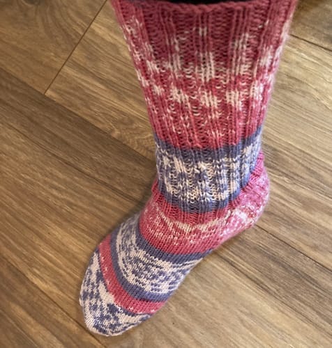 Customer photo review of December 2024 Special Edition Sock Box