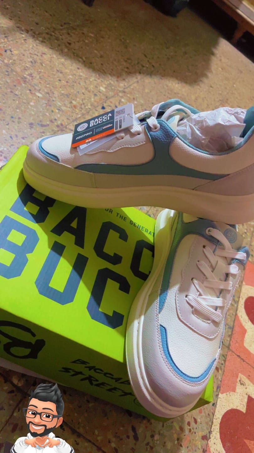 Customer photo review of Bacca Bucci VIBE-STEP Men's Low-Top Sneakers