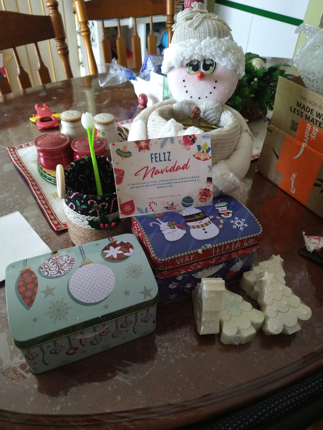 Customer photo review of Jabón Navideño