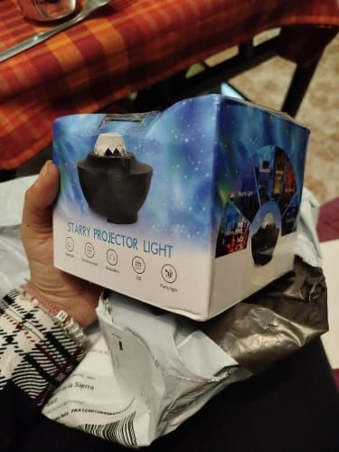 Customer photo review of Aurora Projector