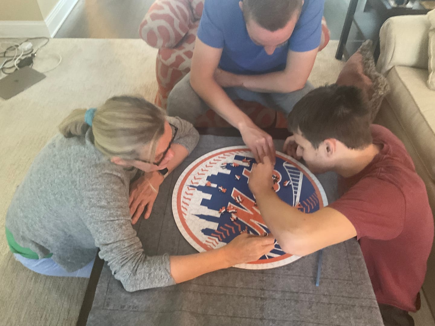 Customer photo review of New York Mets™ - Wooden Puzzle