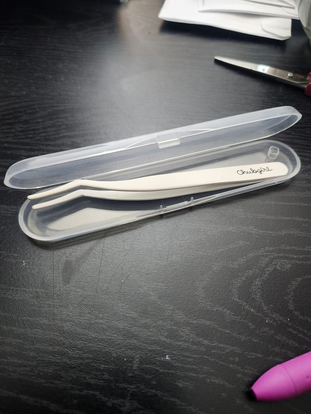 Customer photo review of Sticker Tweezer