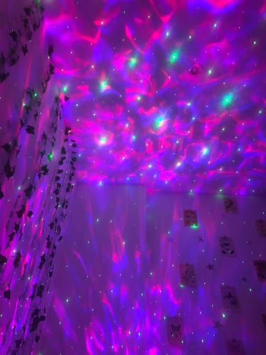 Customer photo review of Aurora Projector