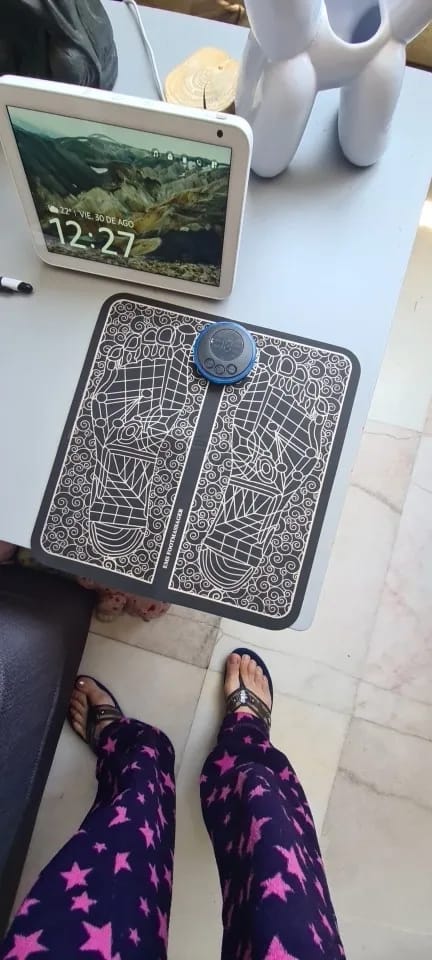 Customer photo review of Foot Massage Mat