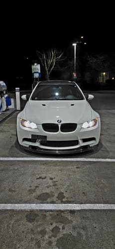 Customer photo review of E9X M3 GT4 V2 Carbon Fiber Front Lip- E90/E92/E93 M3