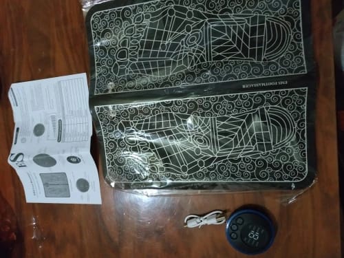 Customer photo review of Foot Massage Mat