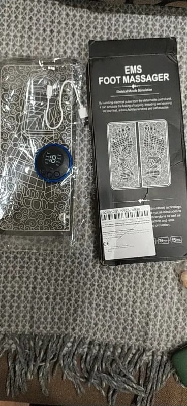 Customer photo review of Foot Massage Mat
