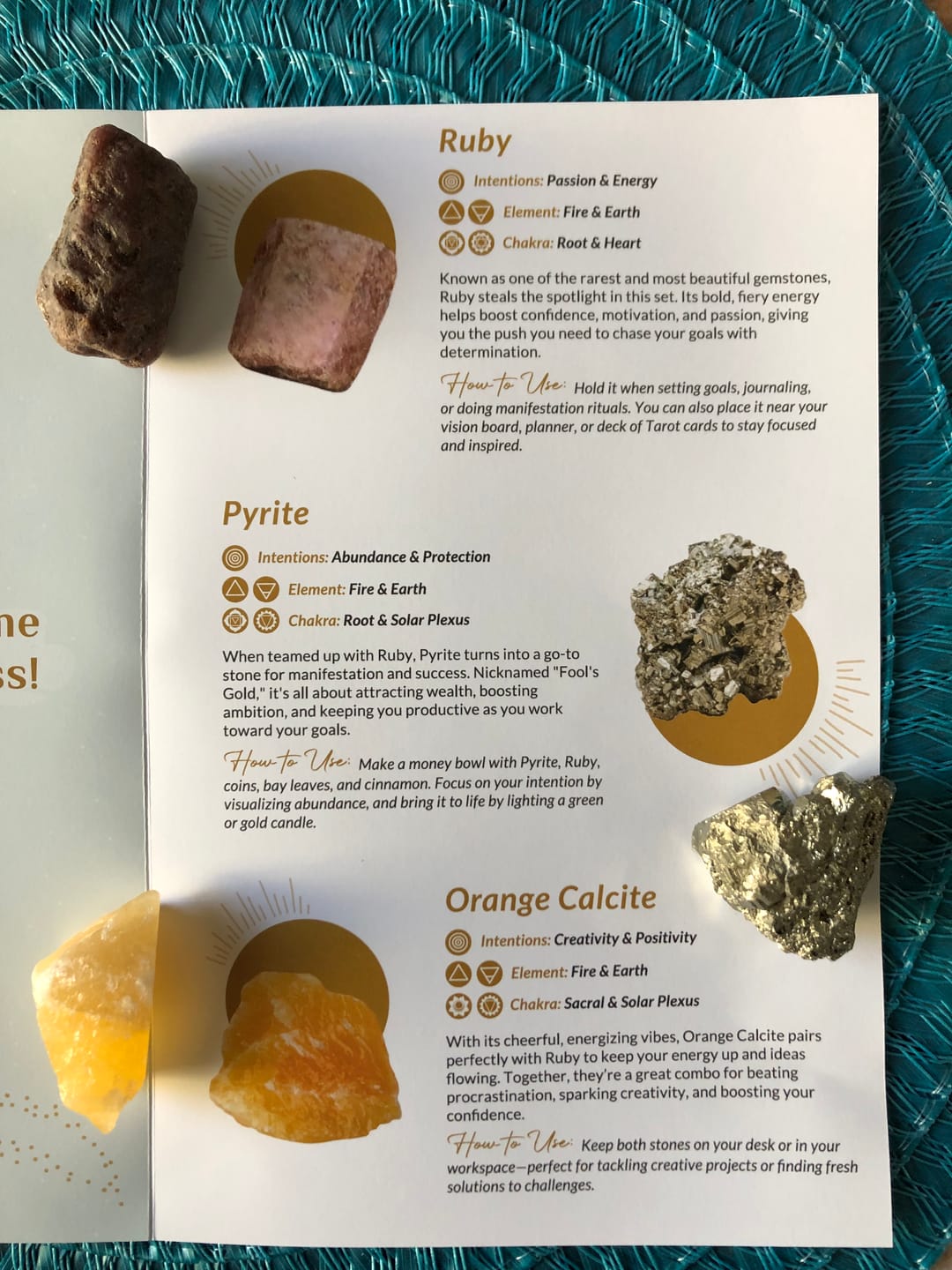 Customer photo review of Crystal Mystery Bag – Burnout Relief Edition