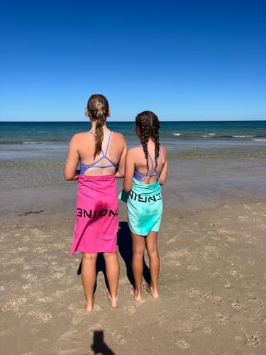Customer photo review of Swim and Gym Micro Towel