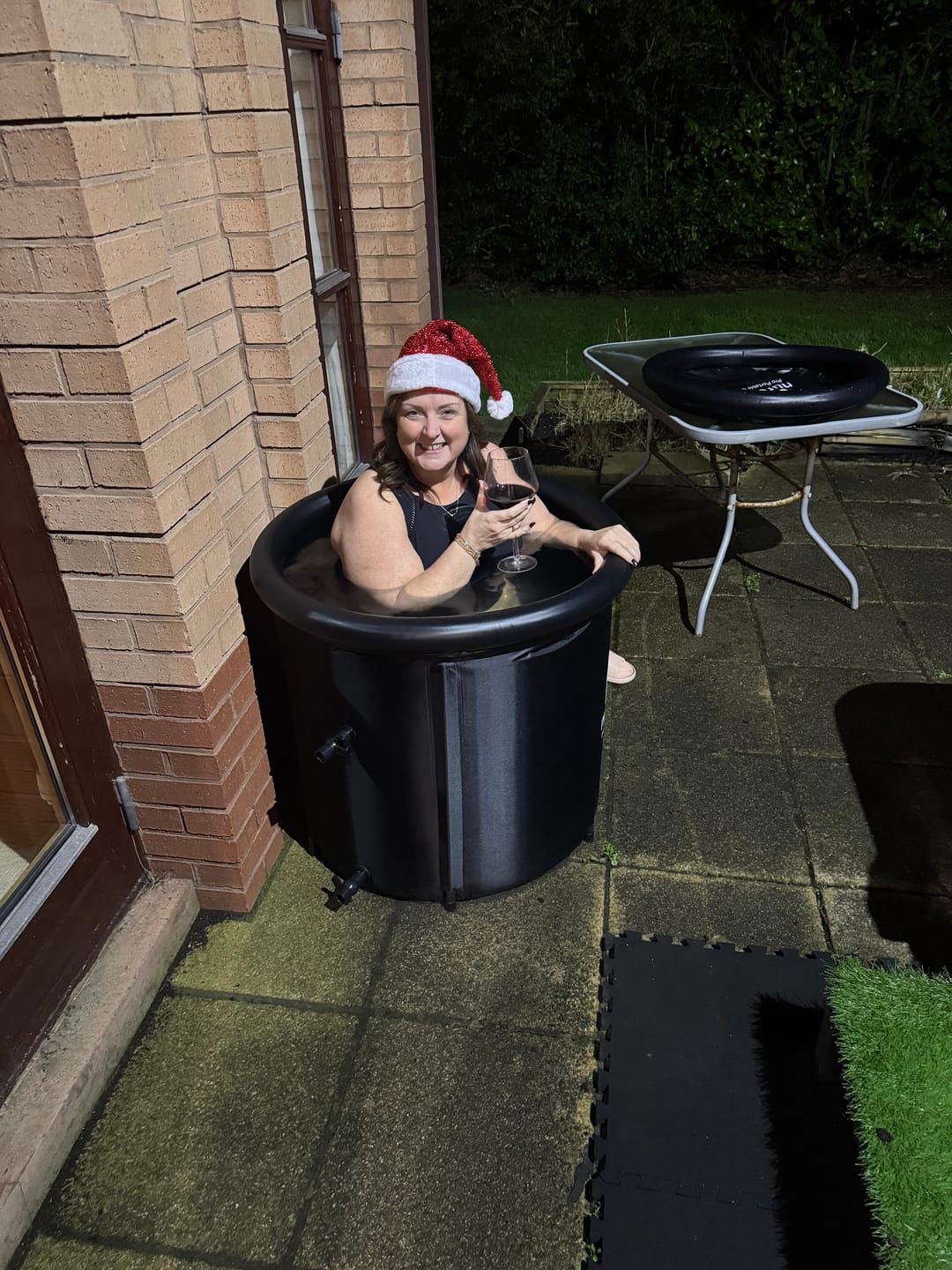 Customer photo review of nurecover Pod - Portable Ice Bath