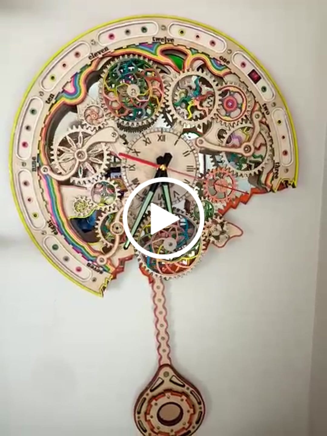 Customer video review of Rokrgeek Tourbillon Timer 3D Wooden Puzzle