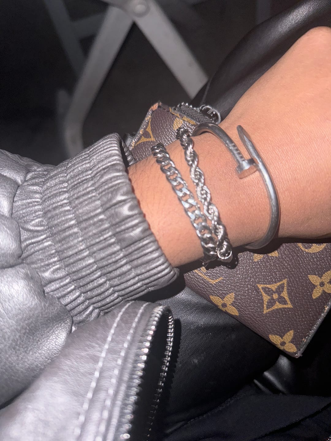 Customer photo review of CLEAN ROPE BRACELET. - 6MM WHITE GOLD