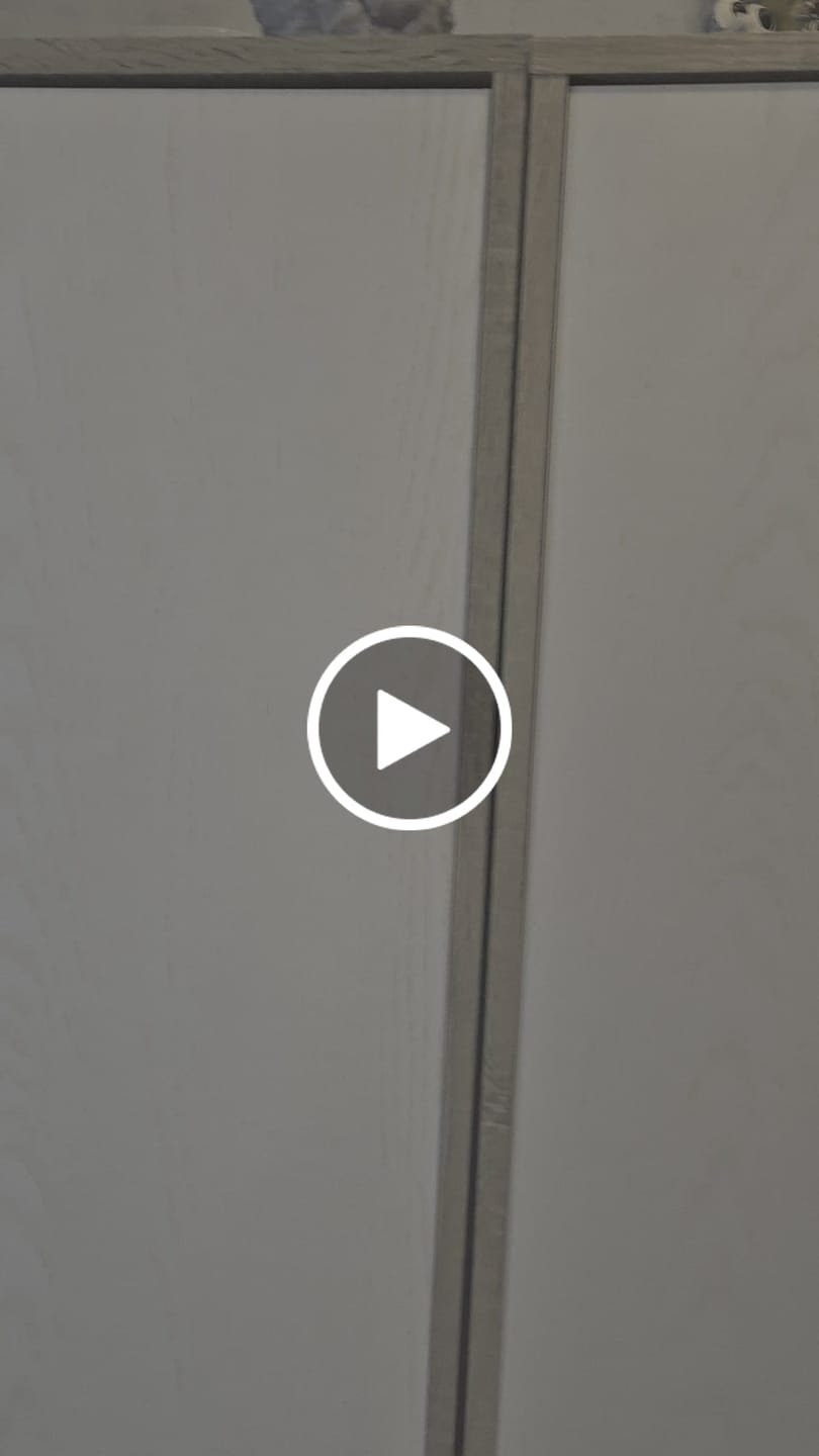 Customer video review of Mobile Scarpiera Alta Mars4 con 6 Piani in Rovere Nordico e Bianco Alpes o Rovere