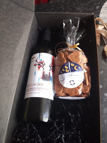 Customer photo review of Dāvanu komplekts Ziemassvētku karalis un karaliene