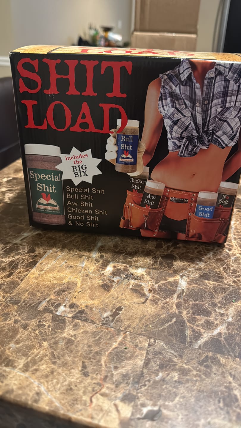 Customer photo review of The Shit Load - Big Six Box Seasoning & Rubs