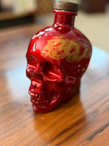 Customer photo review of Crystal Head Vodka Lunar New Year Bundle Set (Year Of Dragon & Snake 2025)