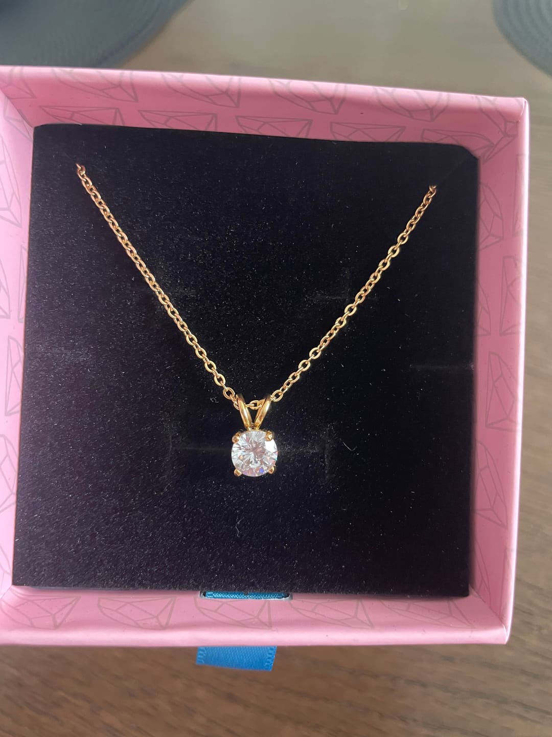 Customer photo review of Glamour Halskette | 18K vergoldet