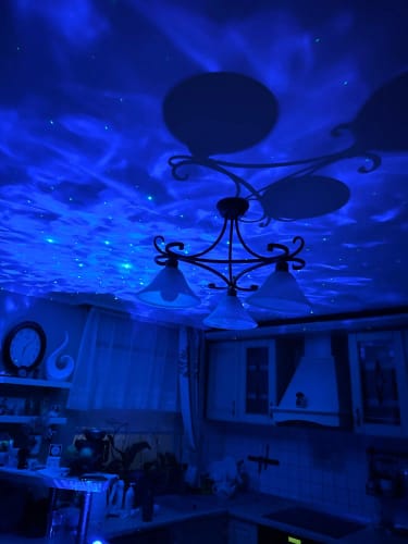 Customer photo review of Aurora Projector